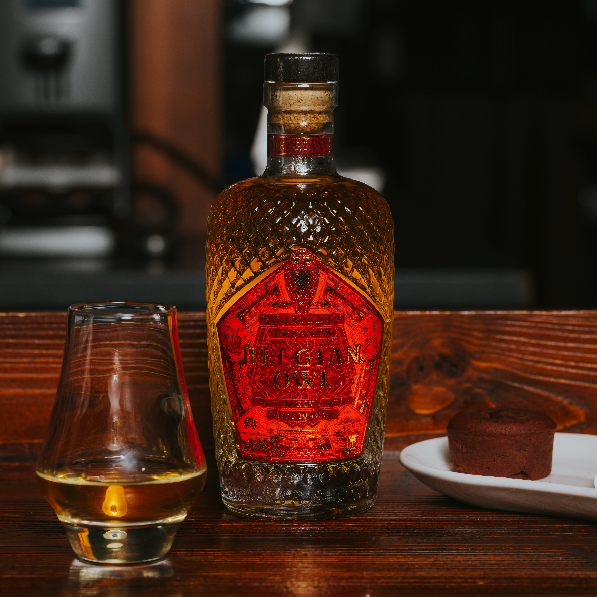 Whisky HUGGYS x Belgian Owl