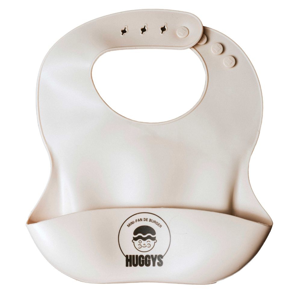 HUGGYS bavoir silicone