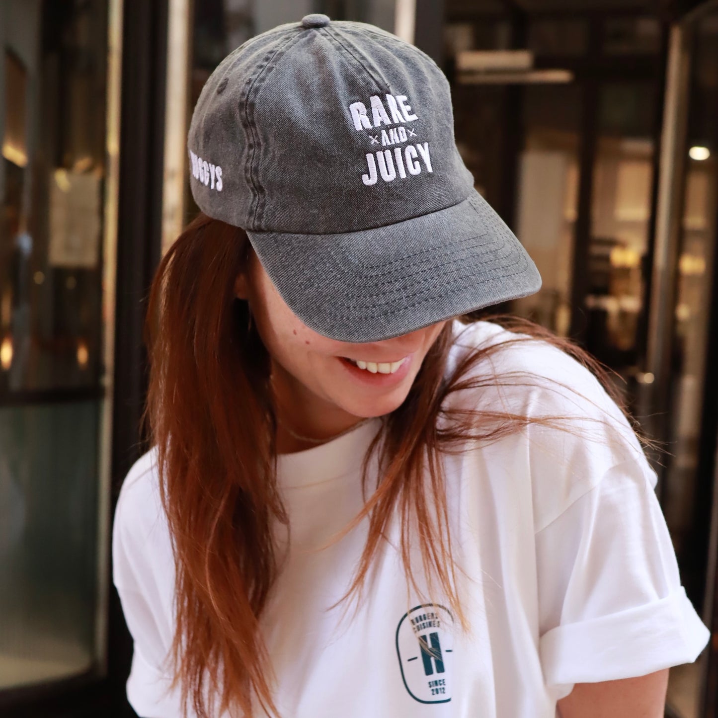 Casquette mixte grise